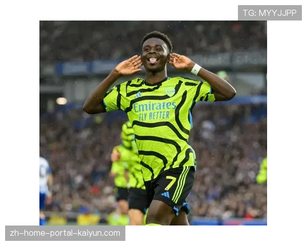 萨卡右路突破屡造威胁 虽未进球但贡献两次关键助攻